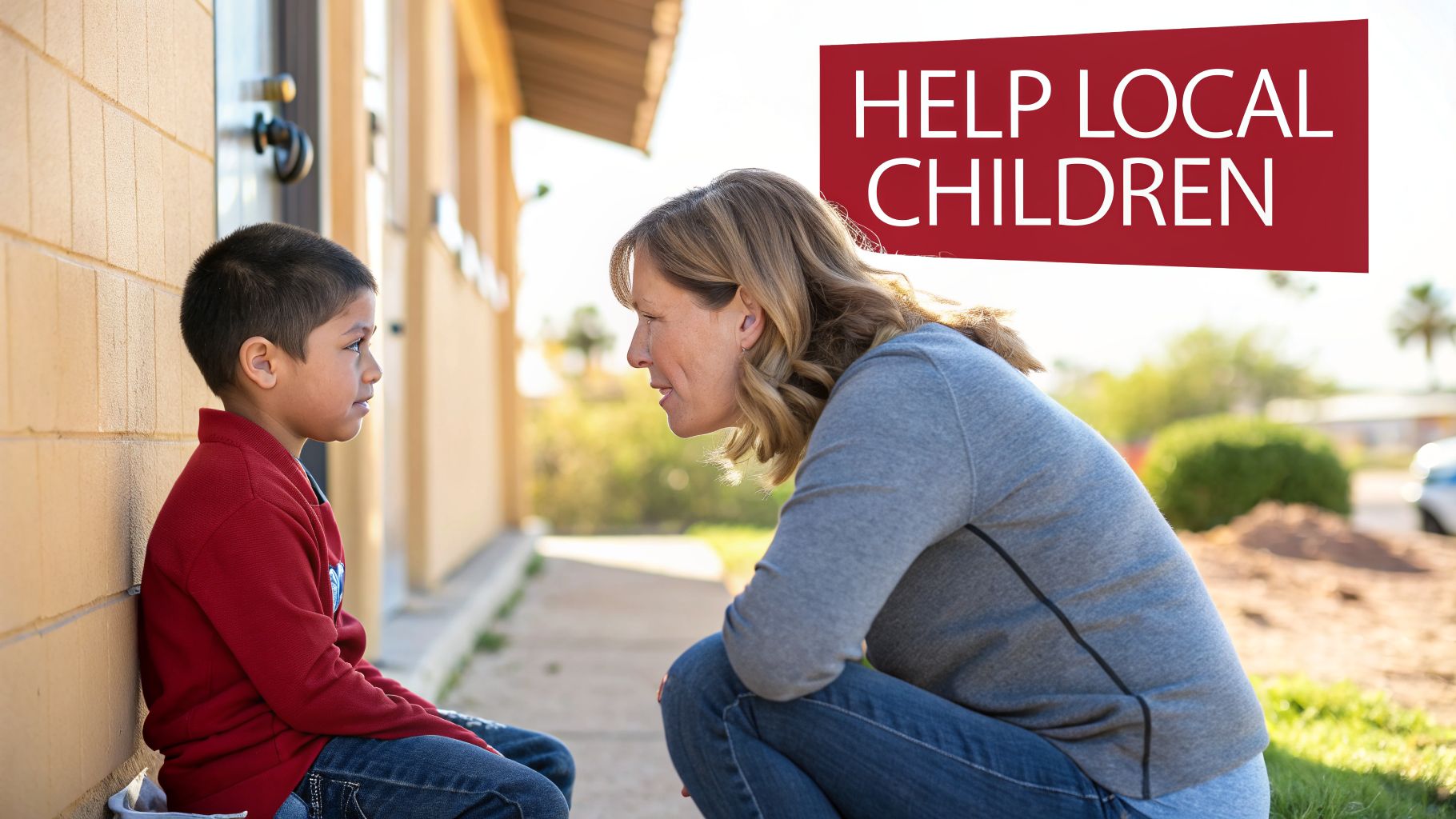 how to help homeless children